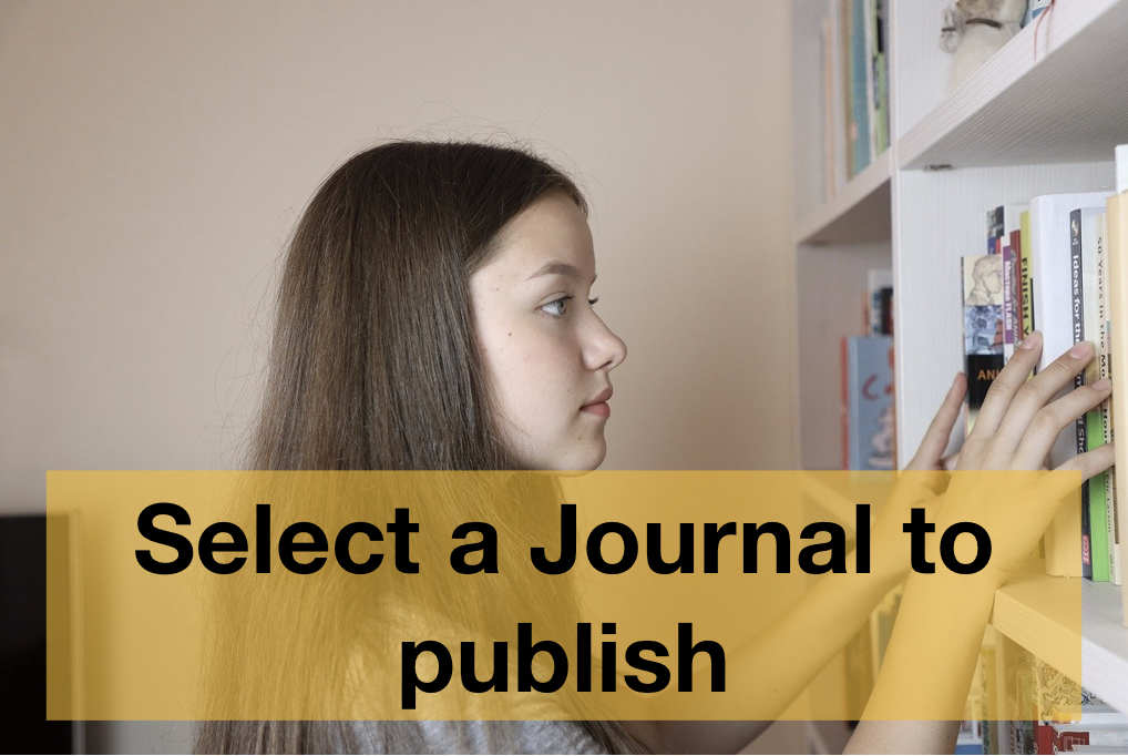 Select a journal to publish a research paper