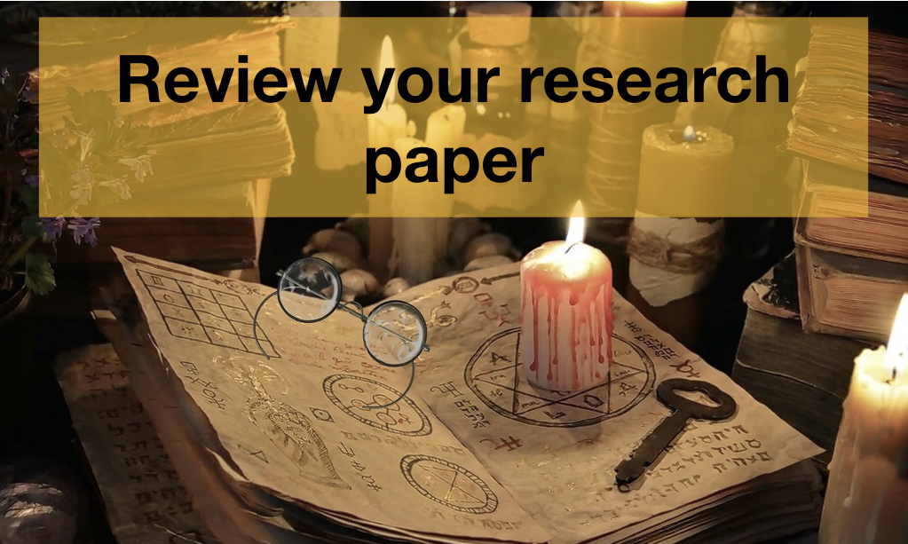 review your research paper