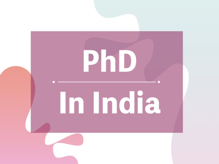 phd programs online in india