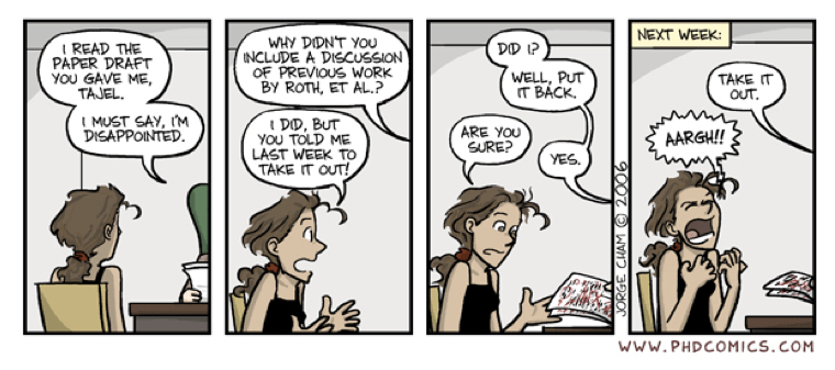 phd comics your thesis committee