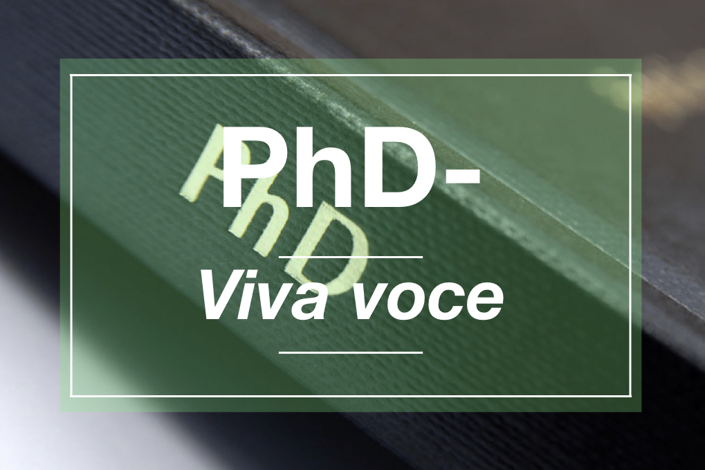 PhD viva voce session