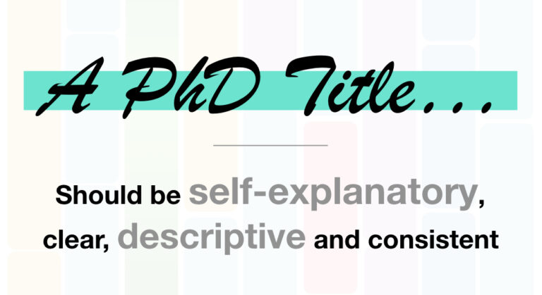 how to get phd title