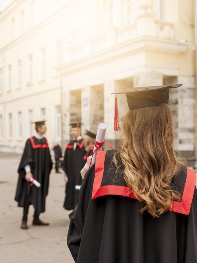 Graduate girl