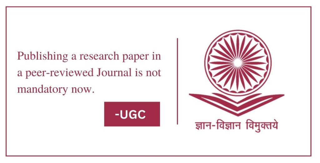 New UGC rules for PhD